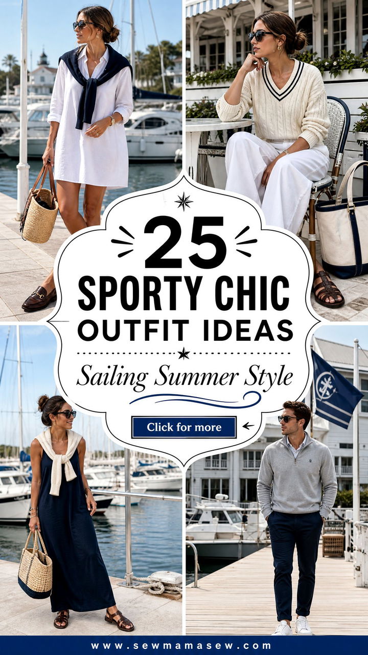 25 Sporty Chic Outfit Ideas Sailing Girls Need This Summer - 25 Sporty Chic Outfit Ideas Sailing Girls Need This Summer