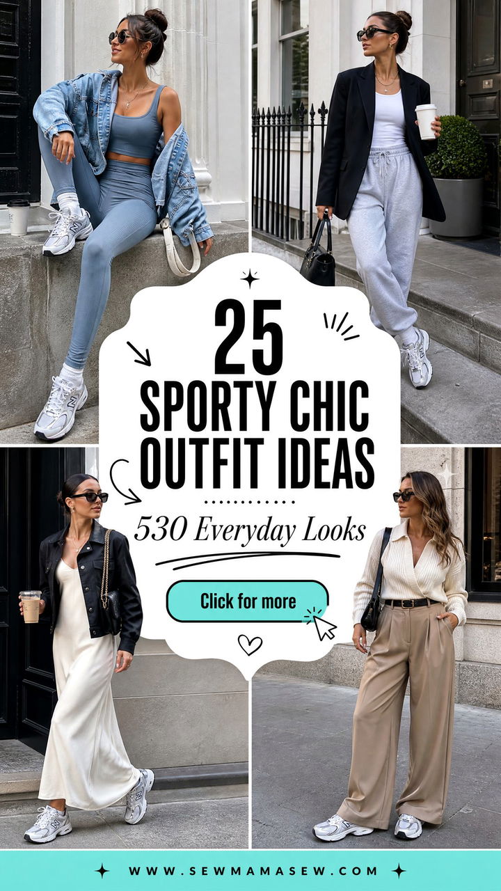 25 Sporty Chic Outfit Ideas With New Balance 530 Sneakers - 25 Sporty Chic Outfit Ideas With New Balance 530 Sneakers