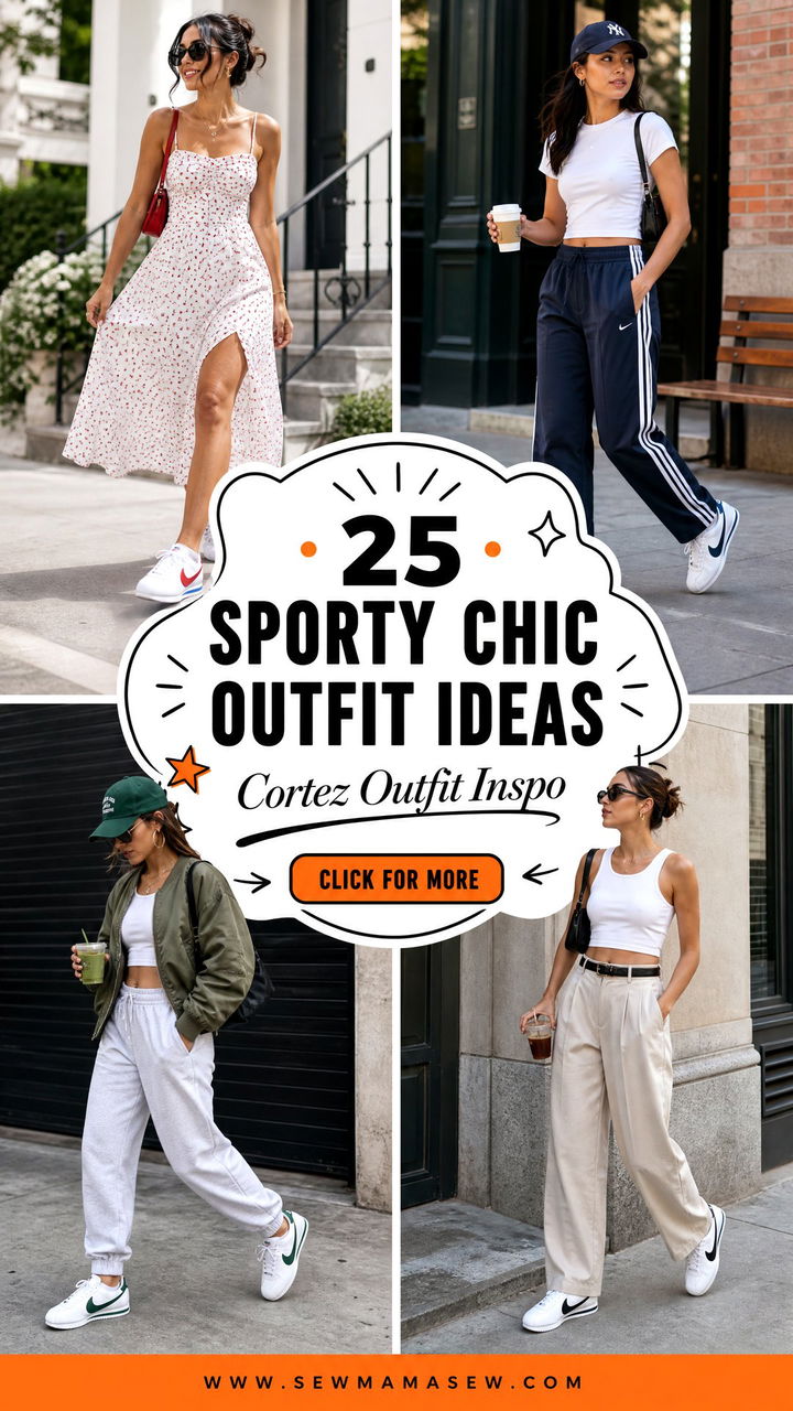 25 Sporty Chic Outfit Ideas With Nike Cortez Sneakers Now - 25 Sporty Chic Outfit Ideas With Nike Cortez Sneakers Now