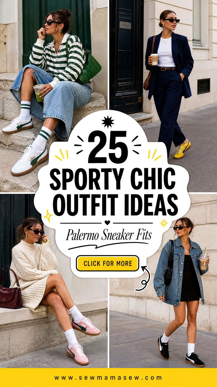 25 Sporty Chic Outfit Ideas With Puma Palermo Sneakers - 25 Sporty Chic Outfit Ideas With Puma Palermo Sneakers