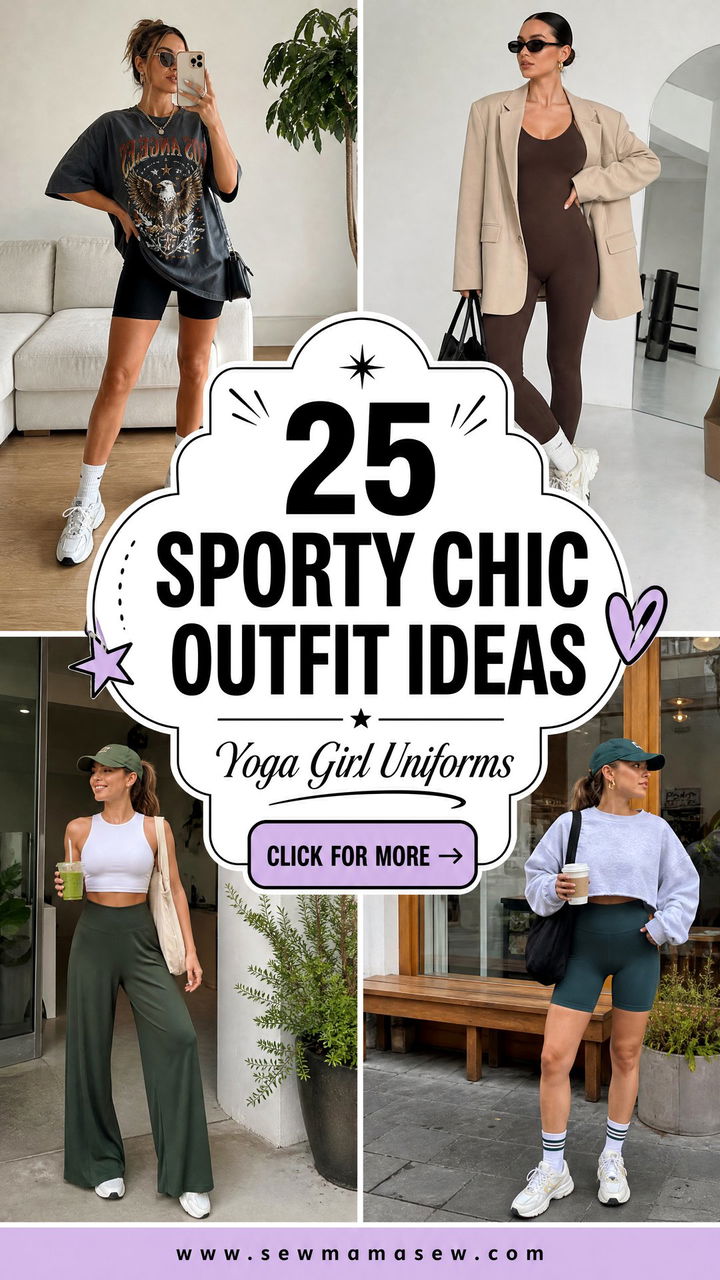25 Sporty Chic Outfit Ideas Yoga Girls Will Wear On Repeat - 25 Sporty Chic Outfit Ideas Yoga Girls Will Wear On Repeat