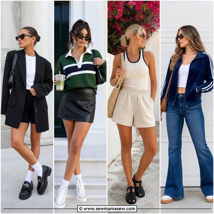 25 Sporty Chic Outfits Aesthetic Looks for Cool Girls