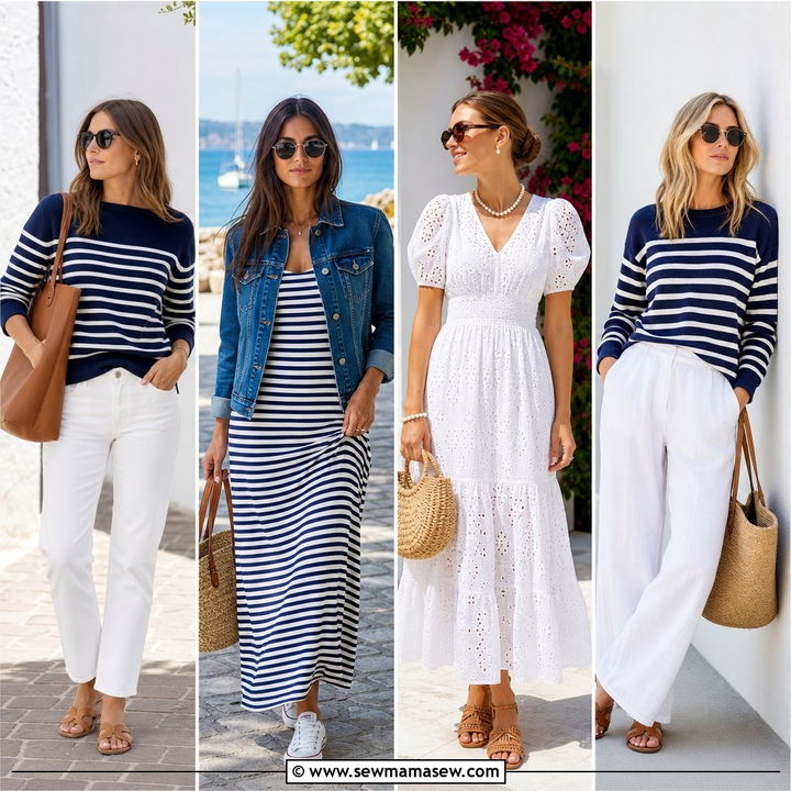 25 Spring Coastal Grandmother Outfit Ideas for Chic Ease