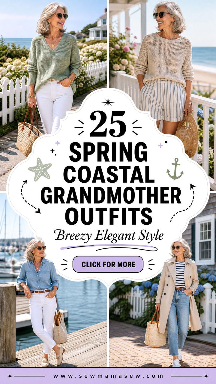 25 Spring Coastal Grandmother Outfits for Breezy Style - 25 Spring Coastal Grandmother Outfits for Breezy Style