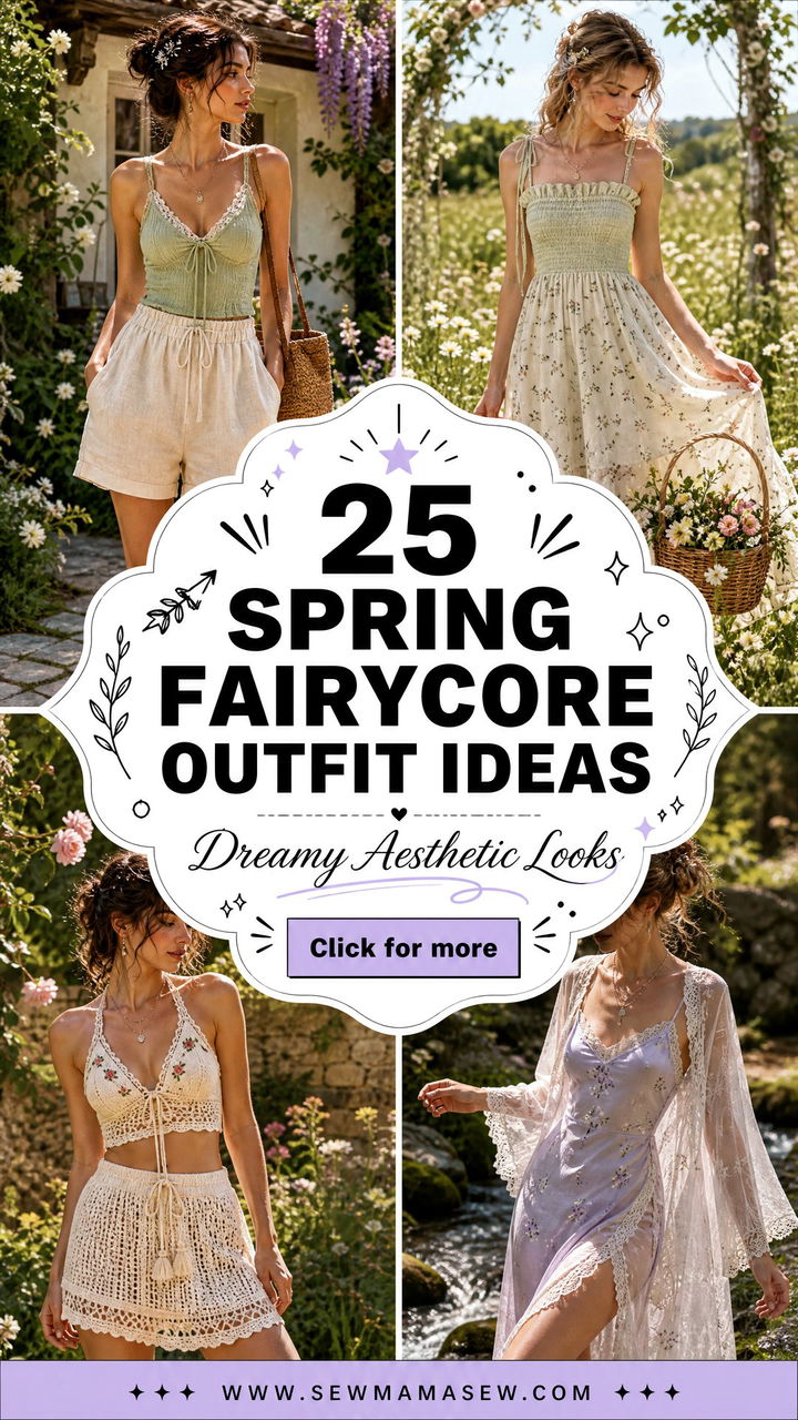 25 Spring Fairycore Outfit Ideas for Dreamy Aesthetic Looks - 25 Spring Fairycore Outfit Ideas for Dreamy Aesthetic Looks
