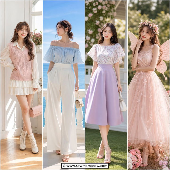 25 Spring Fairycore Outfits for Dreamy Soft-Girl Aesthetic Style