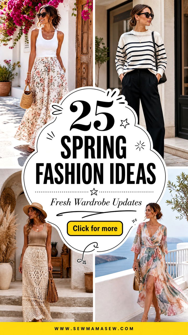 25 Spring Fashion Ideas for Fresh 2026 Wardrobe Updates - 25 Spring Fashion Ideas for Fresh 2026 Wardrobe Updates