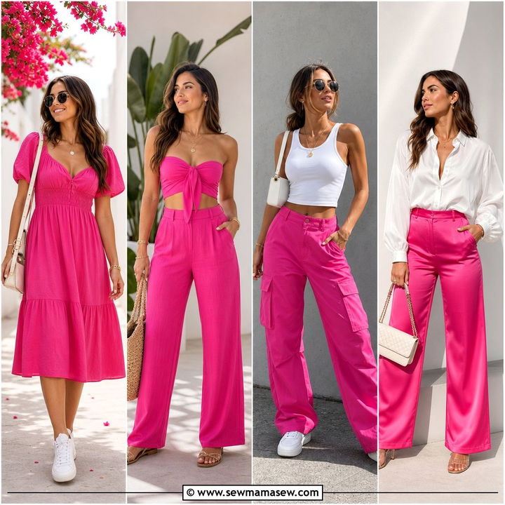 25 Spring Hot Pink Outfit Ideas for Bold Weekend Style
