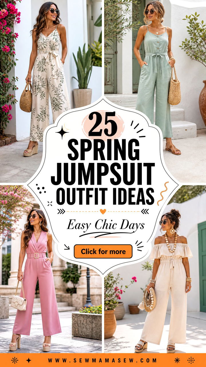 25 Spring Jumpsuit Outfit Ideas for Easy Chic Day Looks - 25 Spring Jumpsuit Outfit Ideas for Easy Chic Day Looks
