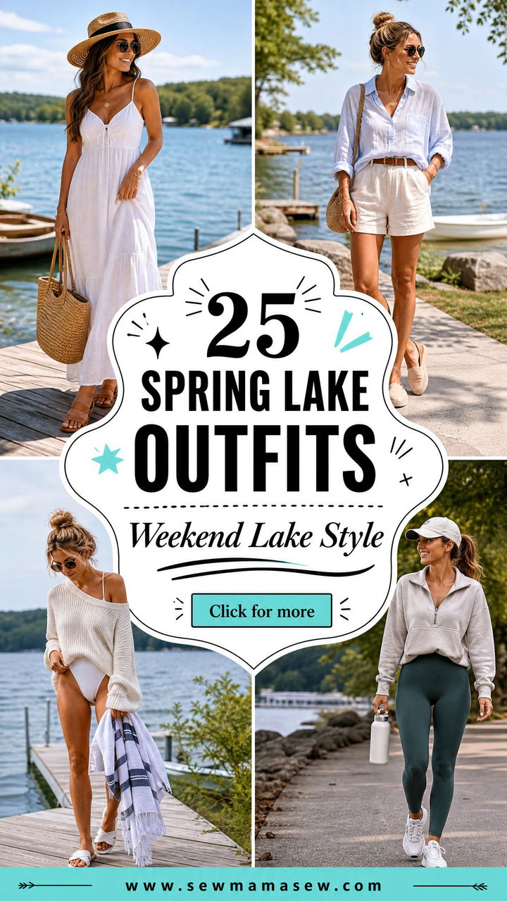 25 Spring Lake Outfits for Effortless Weekend Getaways - 25 Spring Lake Outfits for Effortless Weekend Getaways