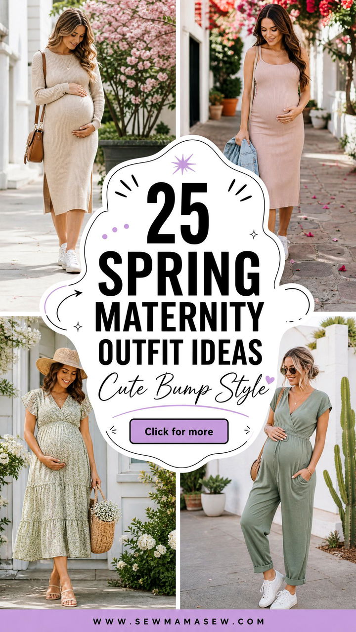 25 Spring Maternity Outfit Ideas for Cute Bump Style Now - 25 Spring Maternity Outfit Ideas for Cute Bump Style Now