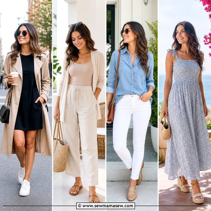 25 Spring Outfit Ideas for Postpartum Women to Feel Chic