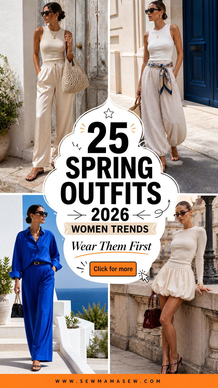 25 Spring Outfits 2026 Women Trends to Wear First - 25 Spring Outfits 2026 Women Trends to Wear First