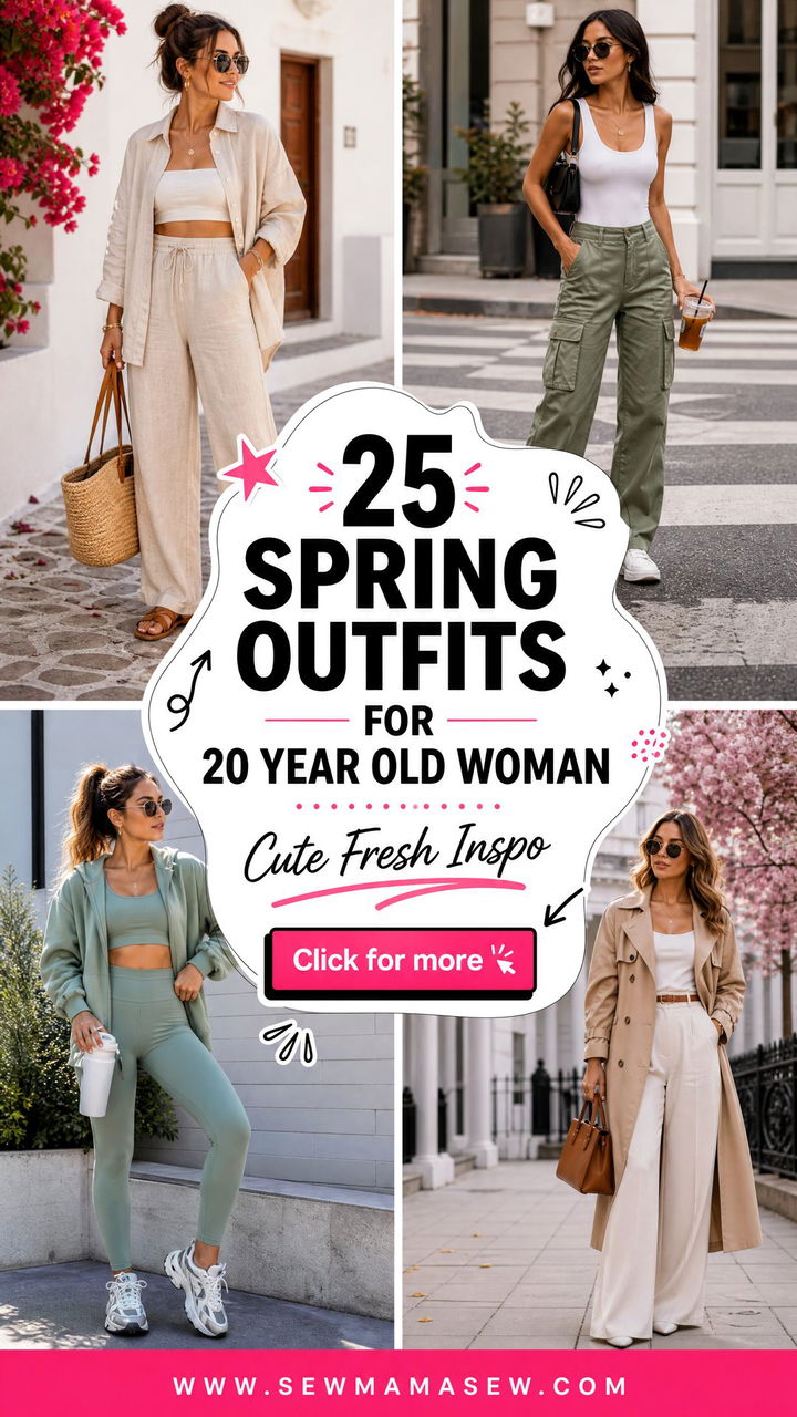 25 Spring Outfits for 20 Year Old Woman Cute Inspo - 25 Spring Outfits for 20 Year Old Woman: Cute Inspo