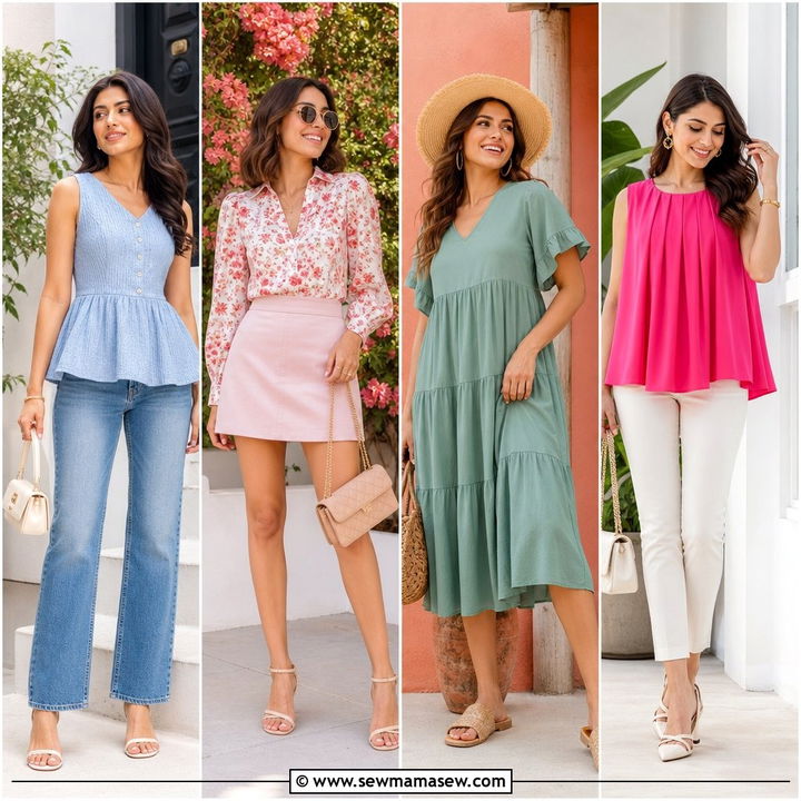 25 Spring Outfits for Apple Shaped Body: Flattering Fits