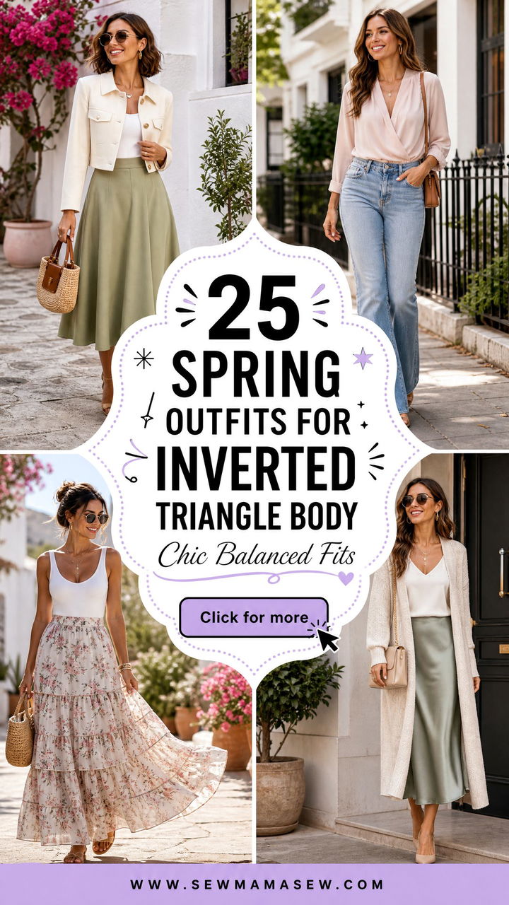 25 Spring Outfits for Inverted Triangle Body Chic Fits - 25 Spring Outfits for Inverted Triangle Body: Chic Fits