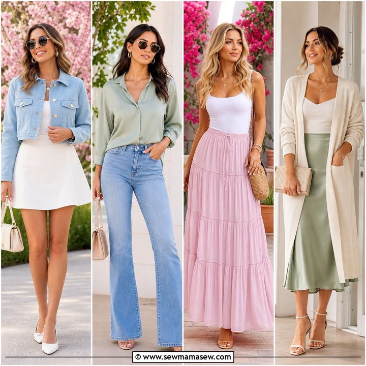 25 Spring Outfits for Inverted Triangle Body: Chic Fits