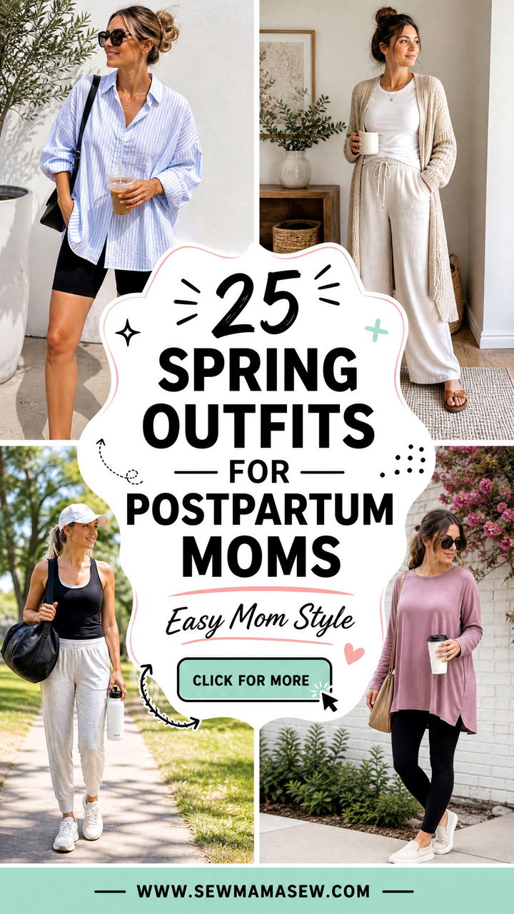 25 Spring Outfits for Postpartum Moms That Feel Easy - 25 Spring Outfits for Postpartum Moms That Feel Easy
