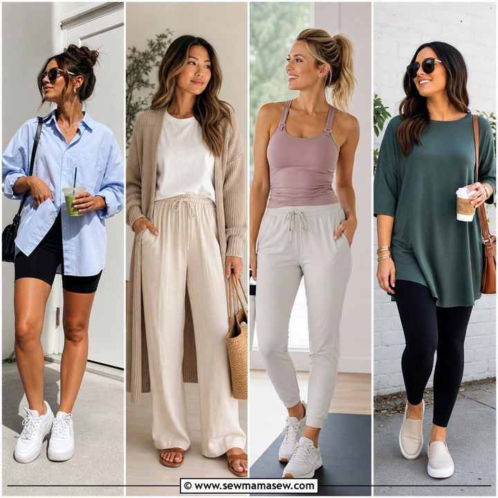 25 Spring Outfits for Postpartum Moms That Feel Easy