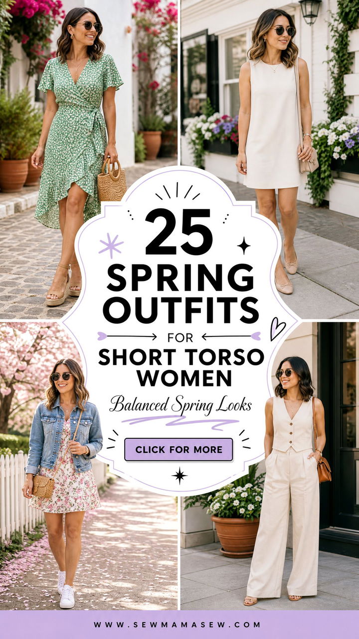 25 Spring Outfits for Short Torso Women to Balance Proportions - 25 Spring Outfits for Short Torso Women to Balance Proportions