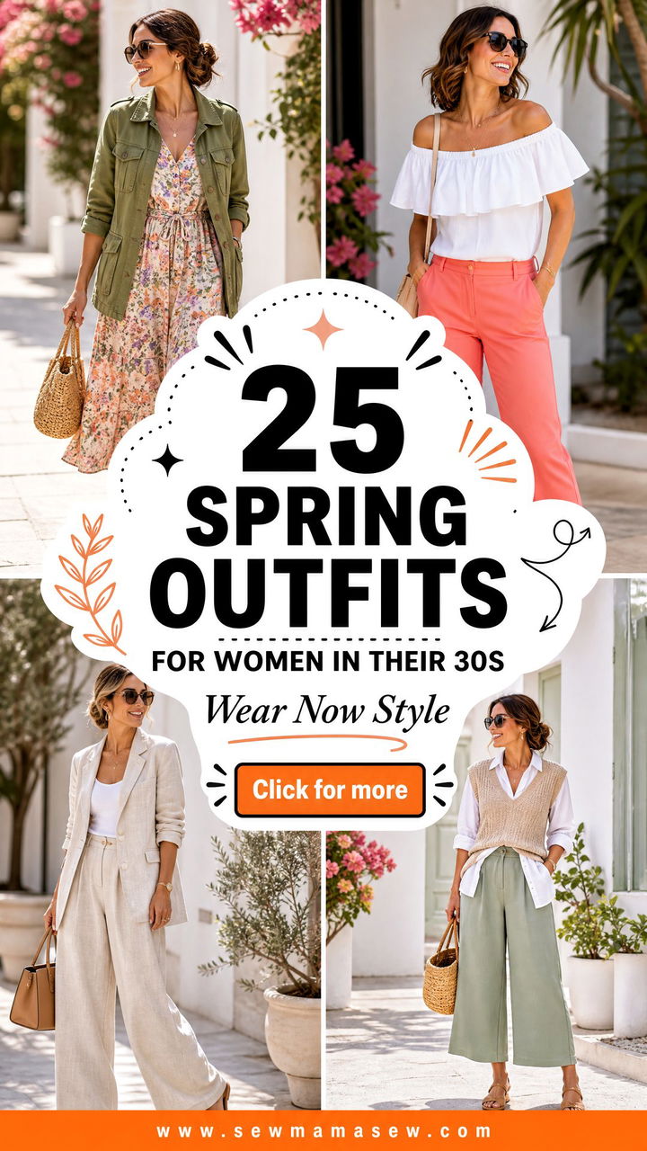 25 Spring Outfits for Women in Their 30s to Wear Now - 25 Spring Outfits for Women in Their 30s to Wear Now