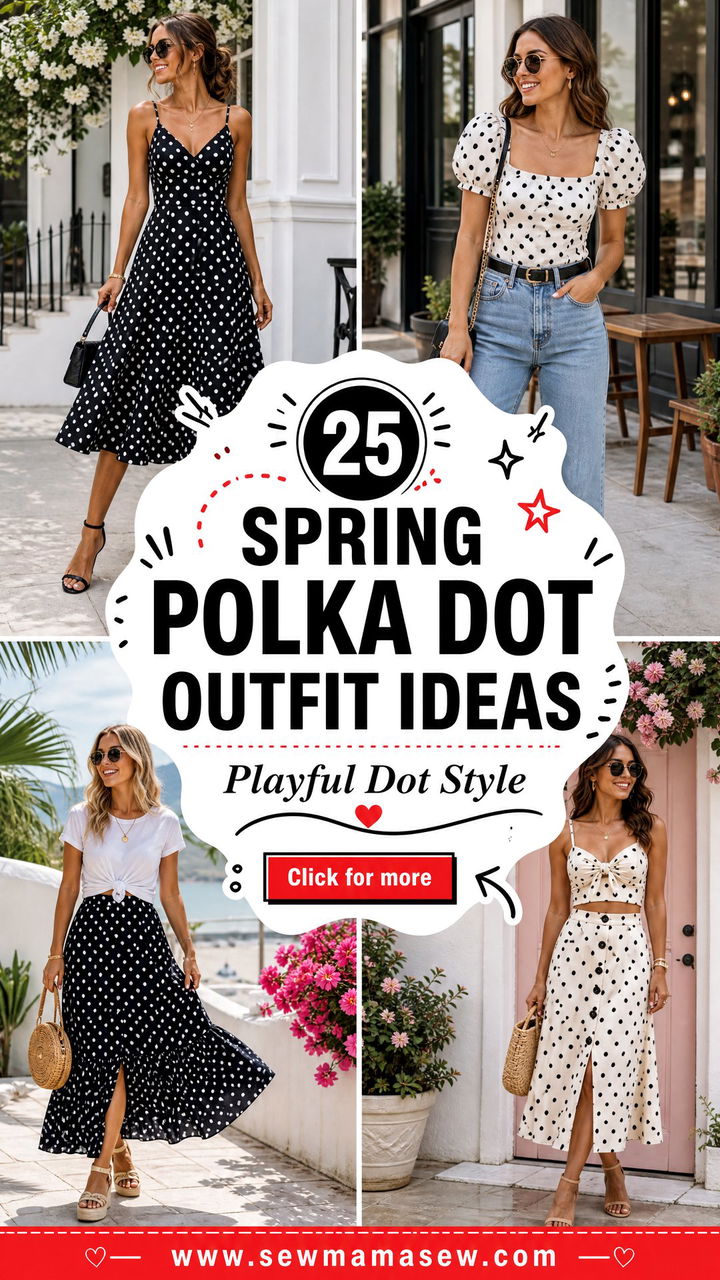 25 Spring Polka Dot Outfit Ideas for Playful Style - 25 Spring Polka Dot Outfit Ideas for Playful Style