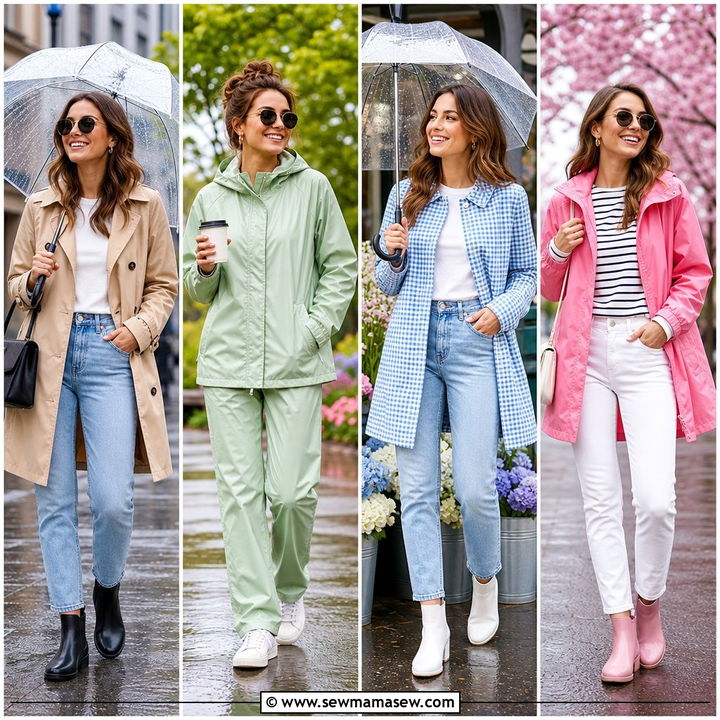 25 Spring Rain Outfit Ideas for Cute Wet-Weather Style