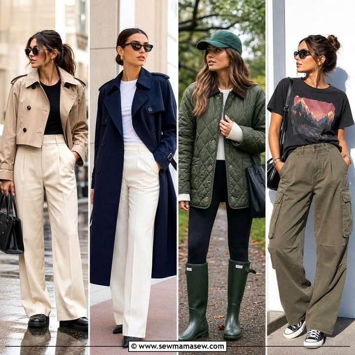 25 Spring Rainy Day Outfit Ideas for Chic Wet Weather