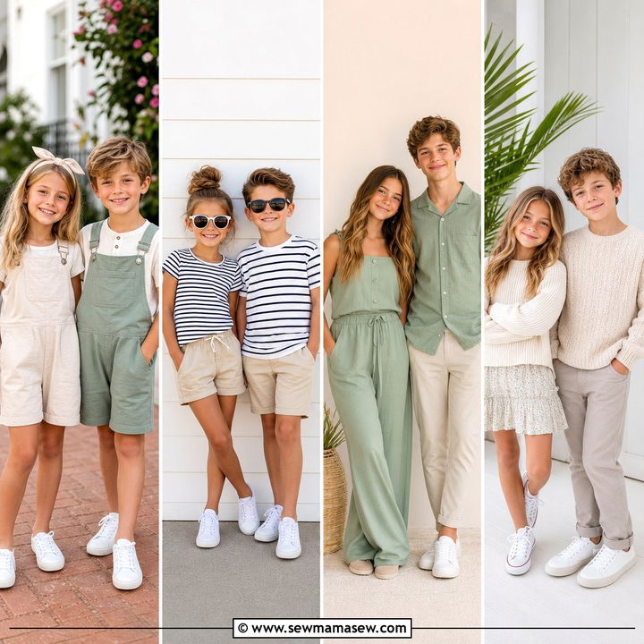 25 Spring Sibling Outfit Ideas for Sweet Family Moments