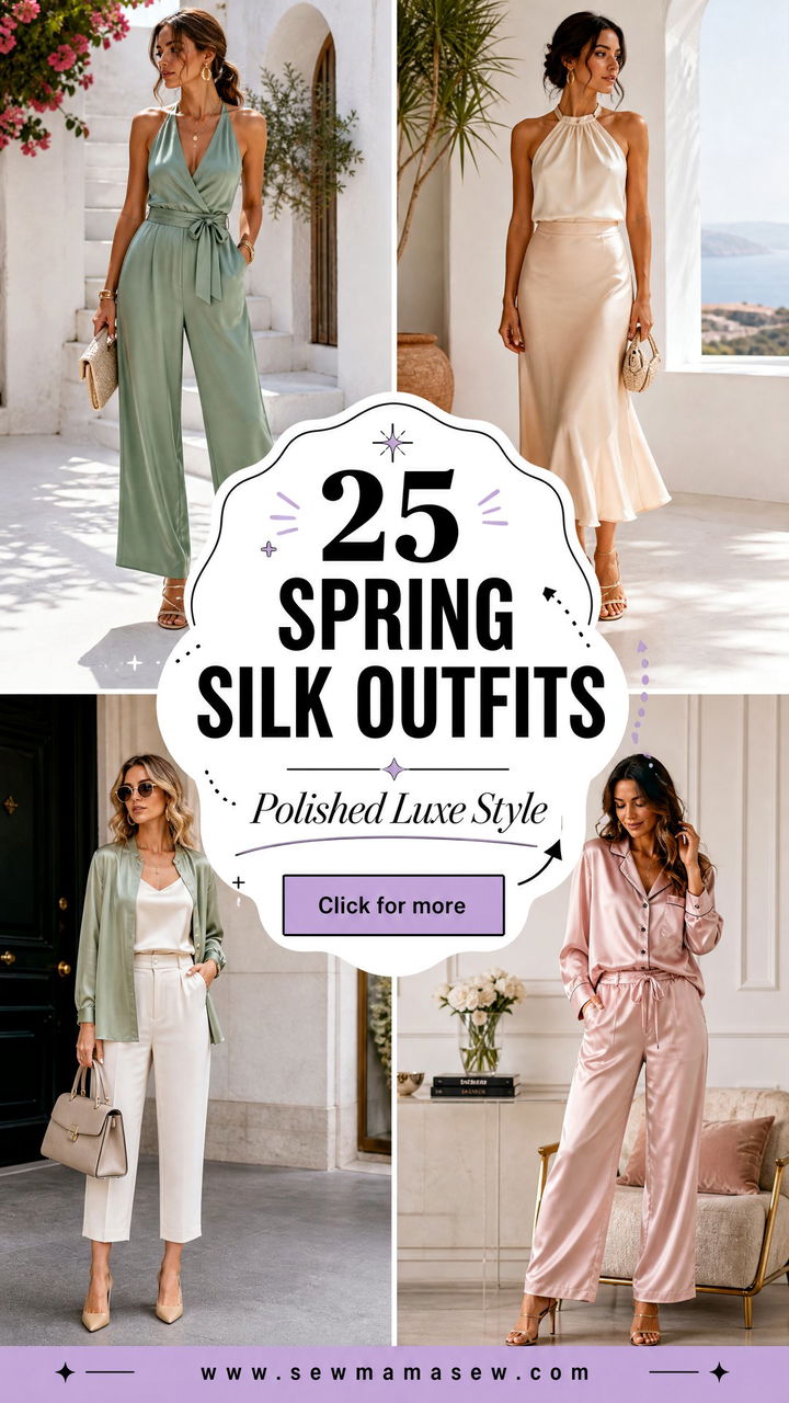25 Spring Silk Outfits for Polished Luxe Everyday Style - 25 Spring Silk Outfits for Polished, Luxe Everyday Style