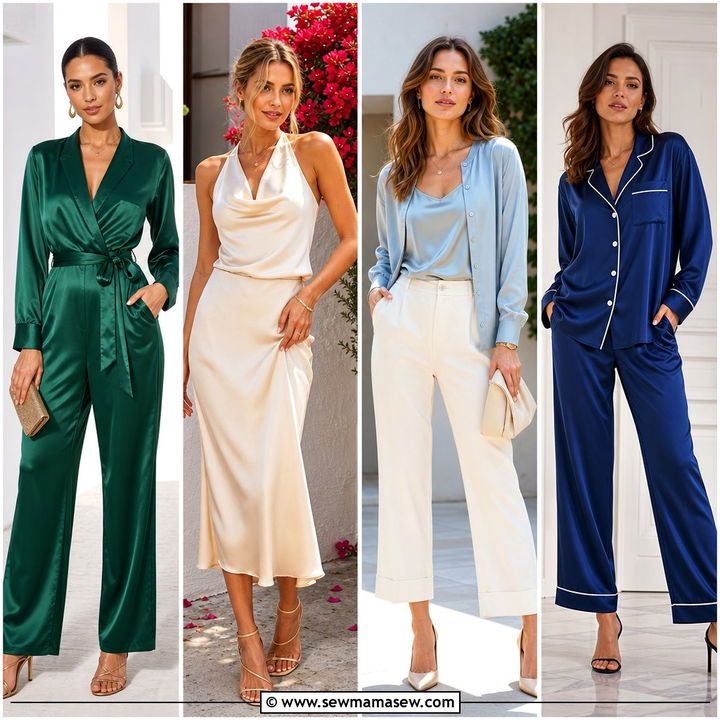 25 Spring Silk Outfits for Polished, Luxe Everyday Style