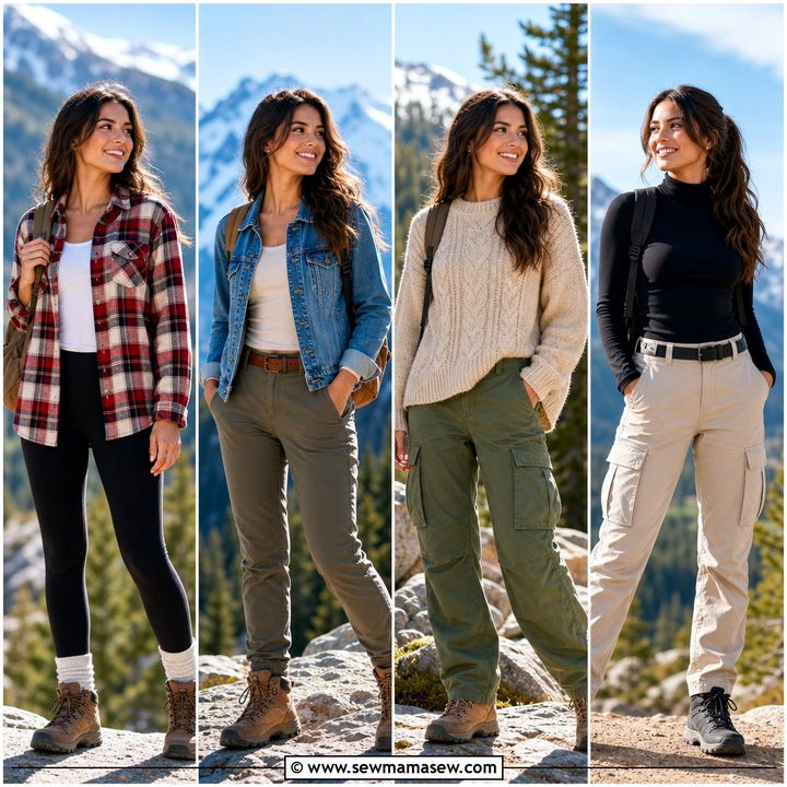 25 Spring Mountain Outfits: Cozy Chic Looks for Trips