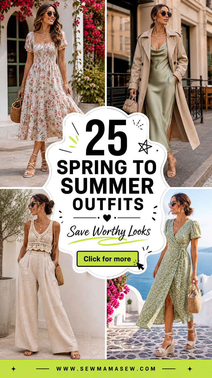 25 Spring to Summer Outfits Pinterest Fans Will Save - 25 Spring to Summer Outfits Pinterest Fans Will Save
