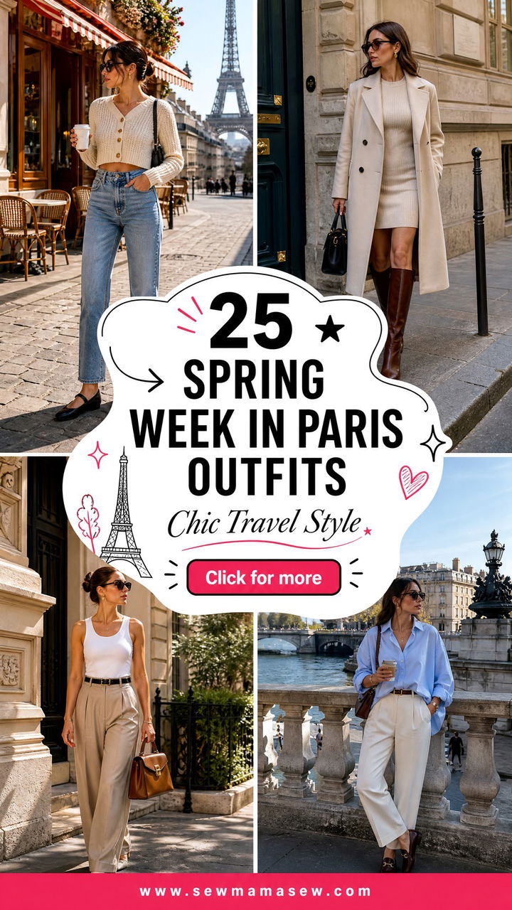 25 Spring week in Paris outfits for Chic Travel Style Now - 25 Spring week in Paris outfits for Chic Travel Style Now