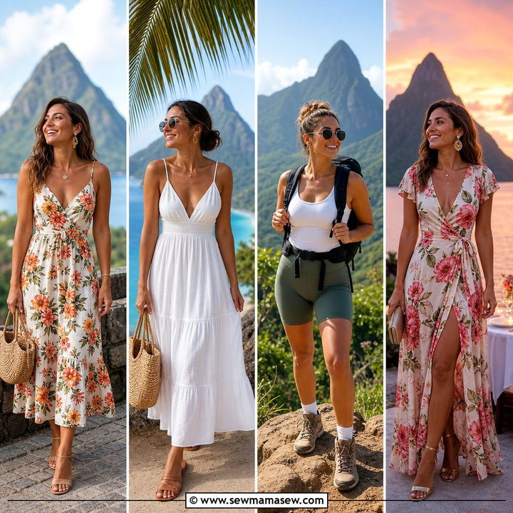 25 St Lucia Outfit Ideas for a Dreamy Tropical Escape