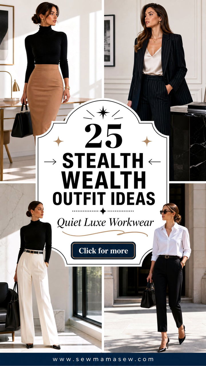 25 Stealth Wealth Outfit Ideas for Work That Look Luxe - 25 Stealth Wealth Outfit Ideas for Work That Look Luxe