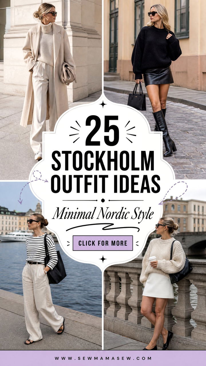 25 Stockholm Outfit Ideas for Minimal Scandinavian Style - 25 Stockholm Outfit Ideas for Minimal Scandinavian Style