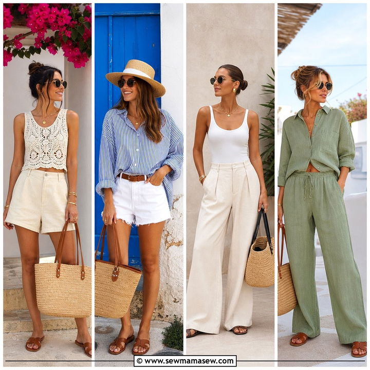 25 Straw Bag Outfit Ideas Summer Looks For Beachy Style