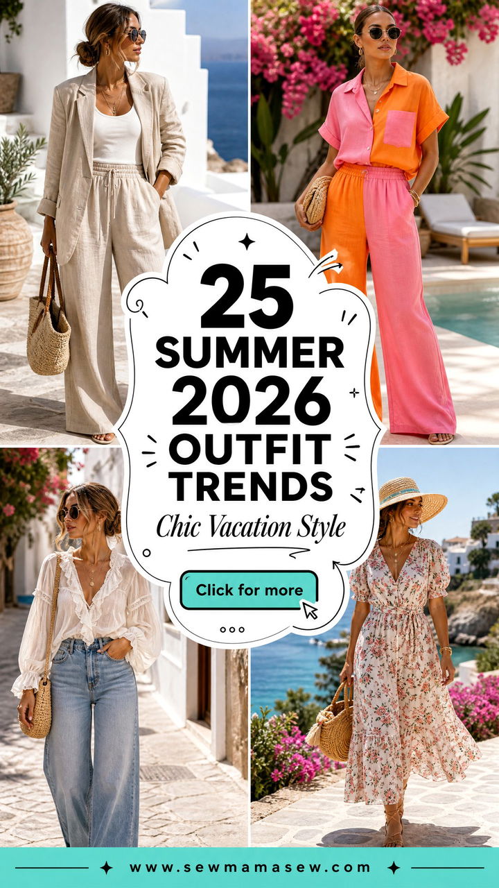 25 Summer 2026 Outfit Trends To Try For Chic Vacations - 25 Summer 2026 Outfit Trends To Try For Chic Vacations
