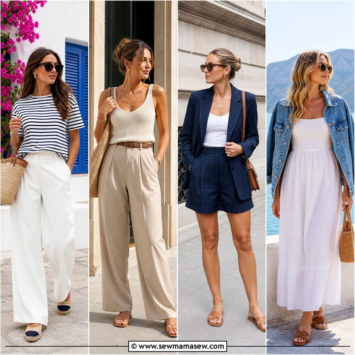 25 Summer Capsule Wardrobe Parisian Ideas for Chic Travel