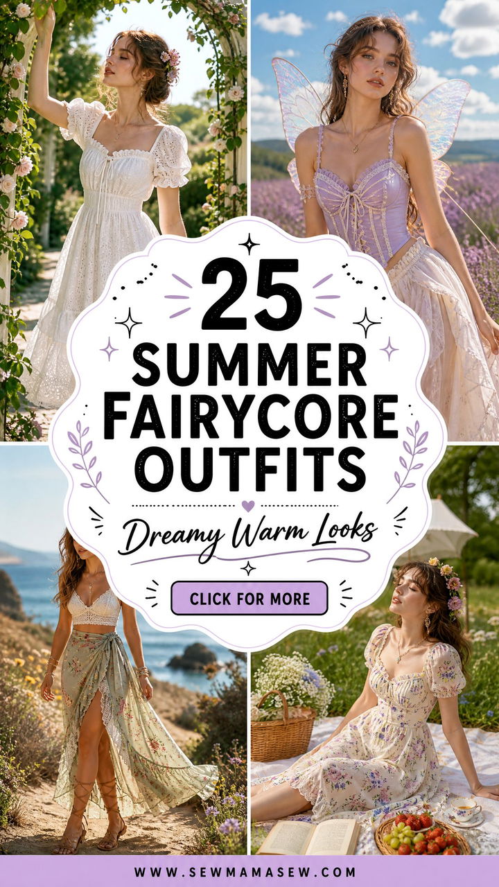 25 Summer Fairycore Outfits for Dreamy Warm-Weather Looks - 25 Summer Fairycore Outfits for Dreamy Warm-Weather Looks