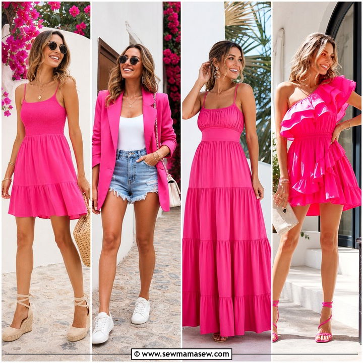 25 Summer Hot Pink Outfit Ideas for Bold Barbiecore Style