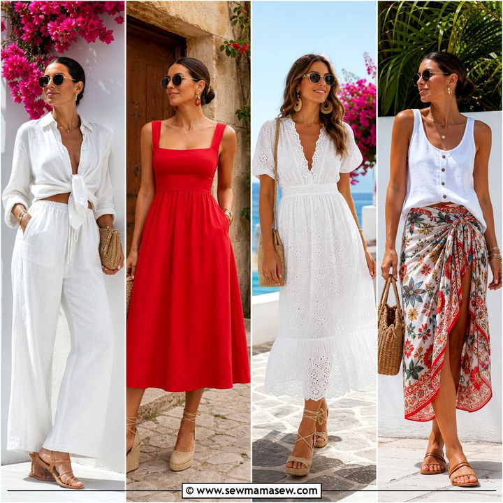 25 Summer Italian Girl Outfit Ideas for La Dolce Vita Style
