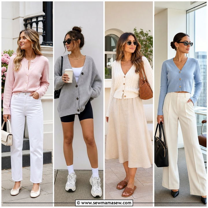 25 Summer Lightweight Cardigan Outfit Ideas for Breezy Days