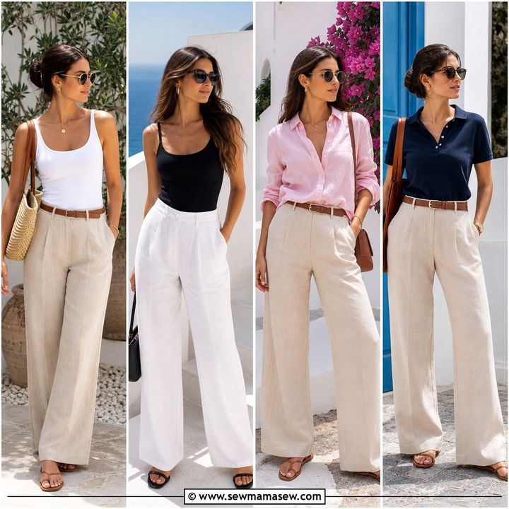 25 Summer Linen Pants Outfit Ideas for Chic Easy Days