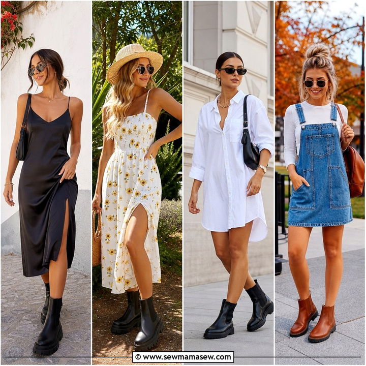 25 Summer Outfits With Chelsea Boots For Cool Girl Edge