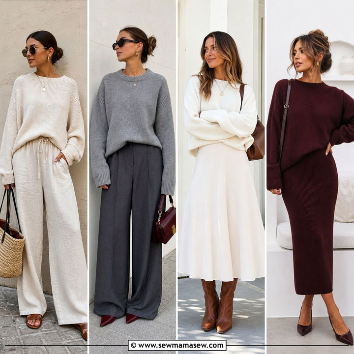 25 Summer Outfits With Oversized Sweater for Cozy Nights