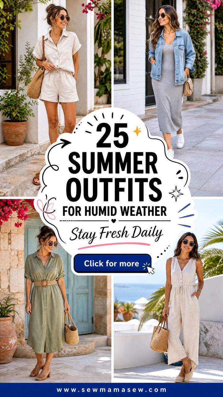 25 Summer outfits for humid weather To Stay Fresh All Day - 25 Summer outfits for humid weather To Stay Fresh All Day