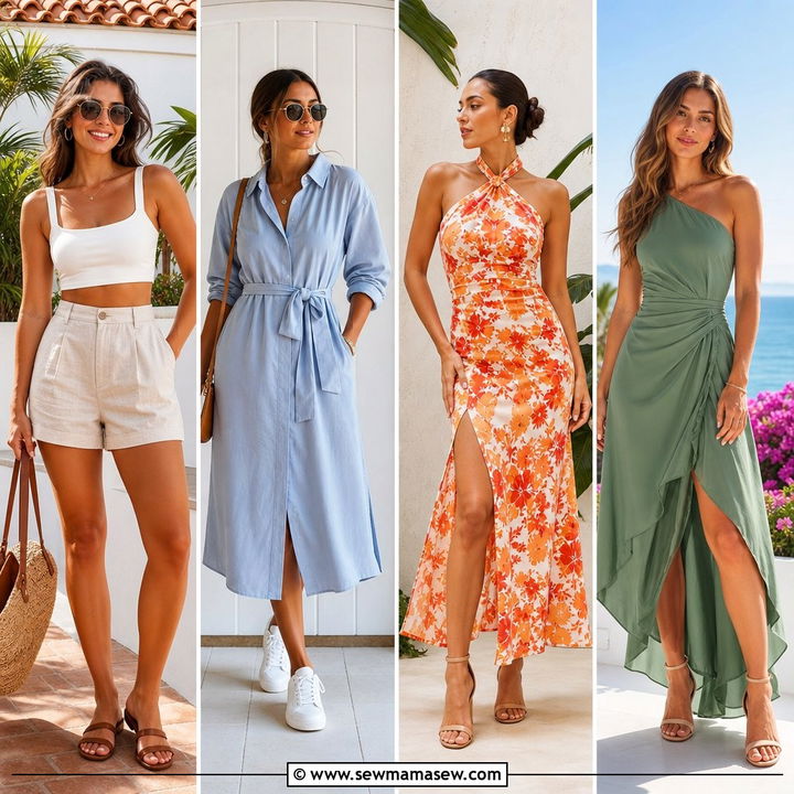 25 Summer outfits for rectangle body Waist-Defining Ideas