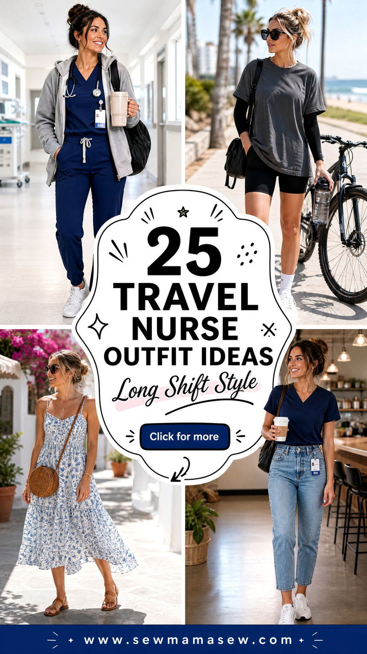25 Travel Nurse Outfit Ideas for Long Shifts in Style - 25 Travel Nurse Outfit Ideas for Long Shifts in Style